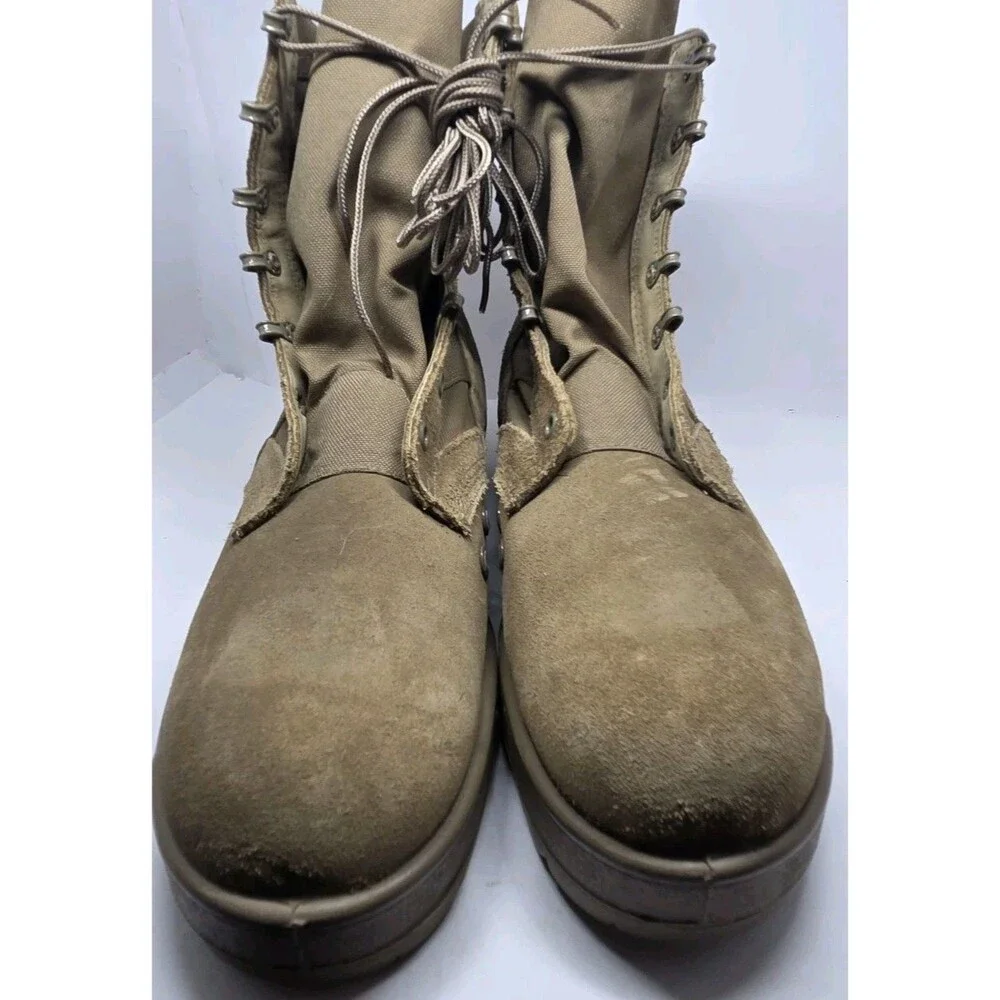 Rocky 798 Men’s 10 R Combat Boots Hot Weather Coyote Brown Suede Made In USA!